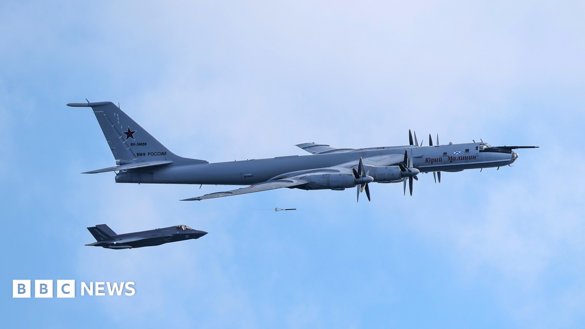 UK fighter jets intercept Russian plane over Norwegian Sea