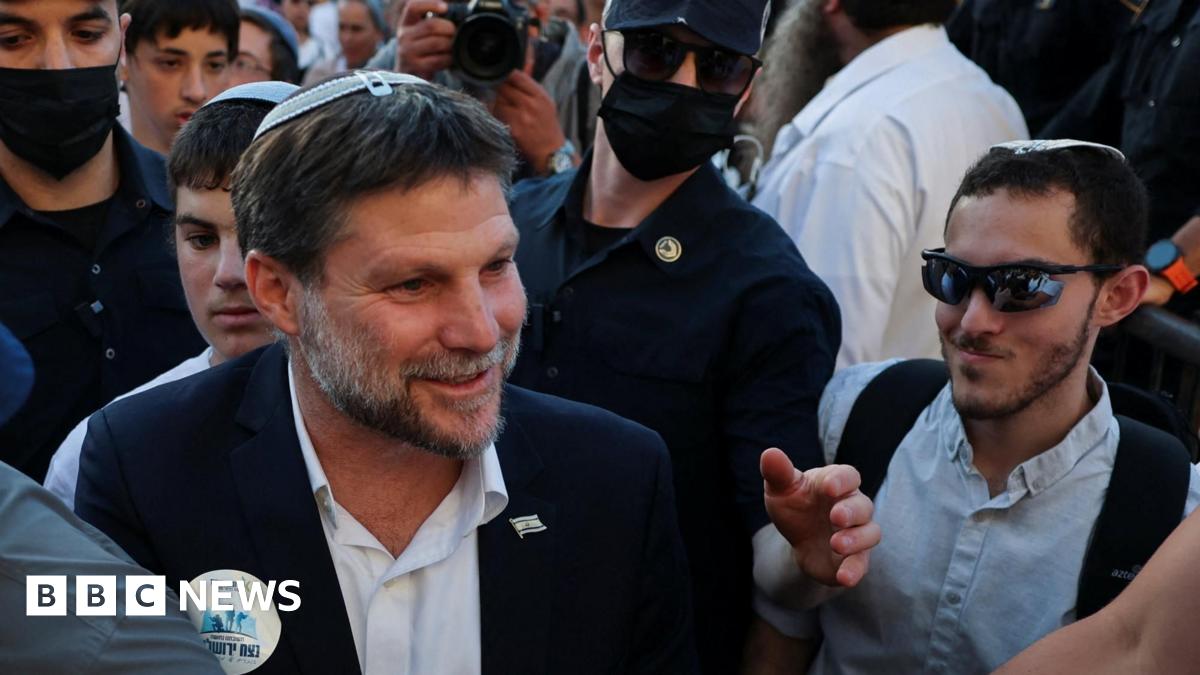 Israeli minister Smotrich says ICC prosecutor seeking warrant for his arrest
