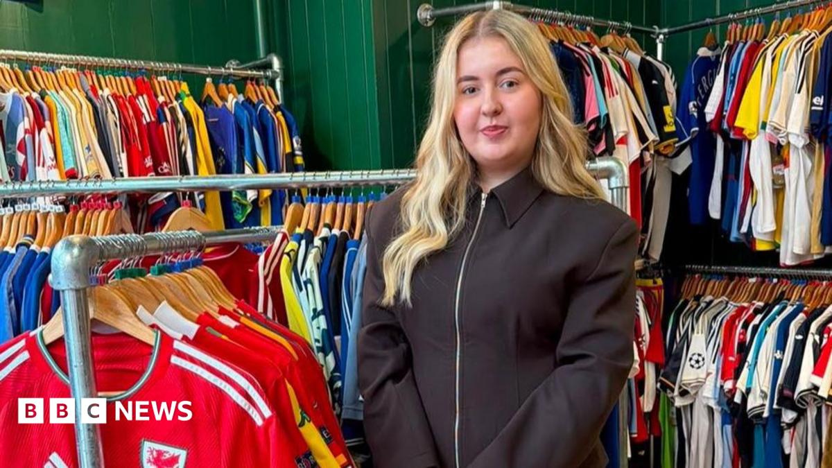 Teen plans to leave uni 'debt free' after making £35,000 selling vintage football shirts