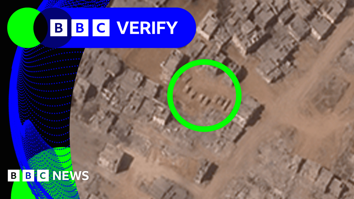 BBC Verify Live: Images show IDF vehicles near Gaza City, and asylum seeker housing data in the UK thumbnail