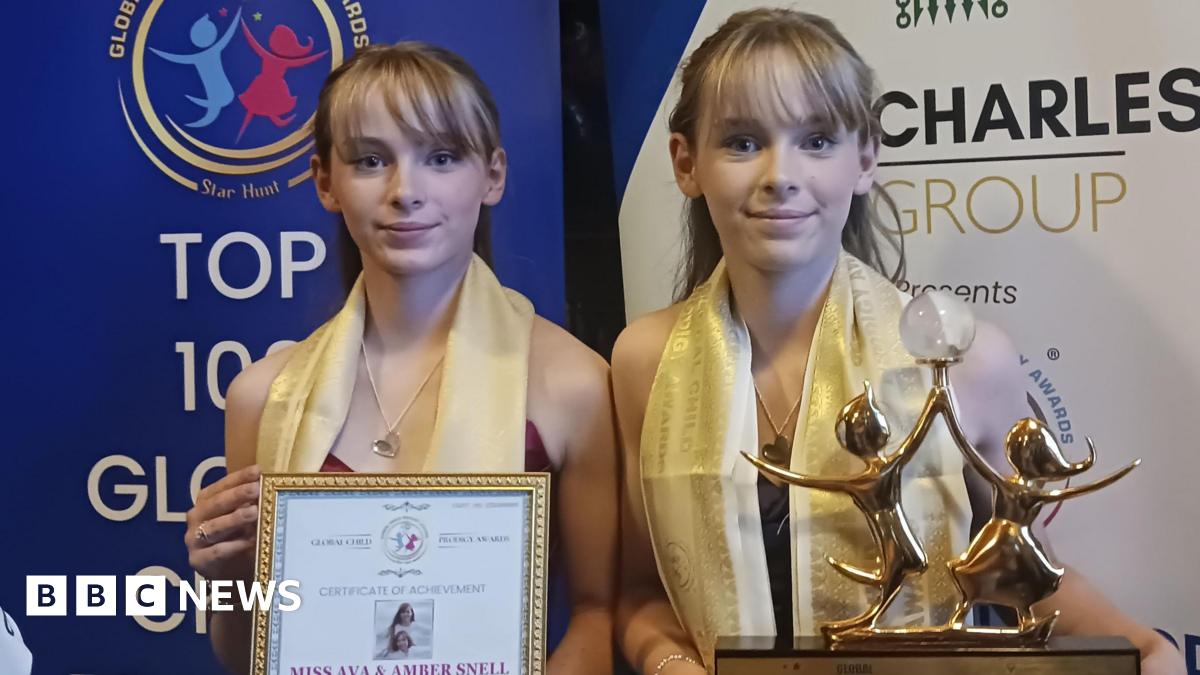 Twins target 2032 Olympics after 'child prodigy' archery award