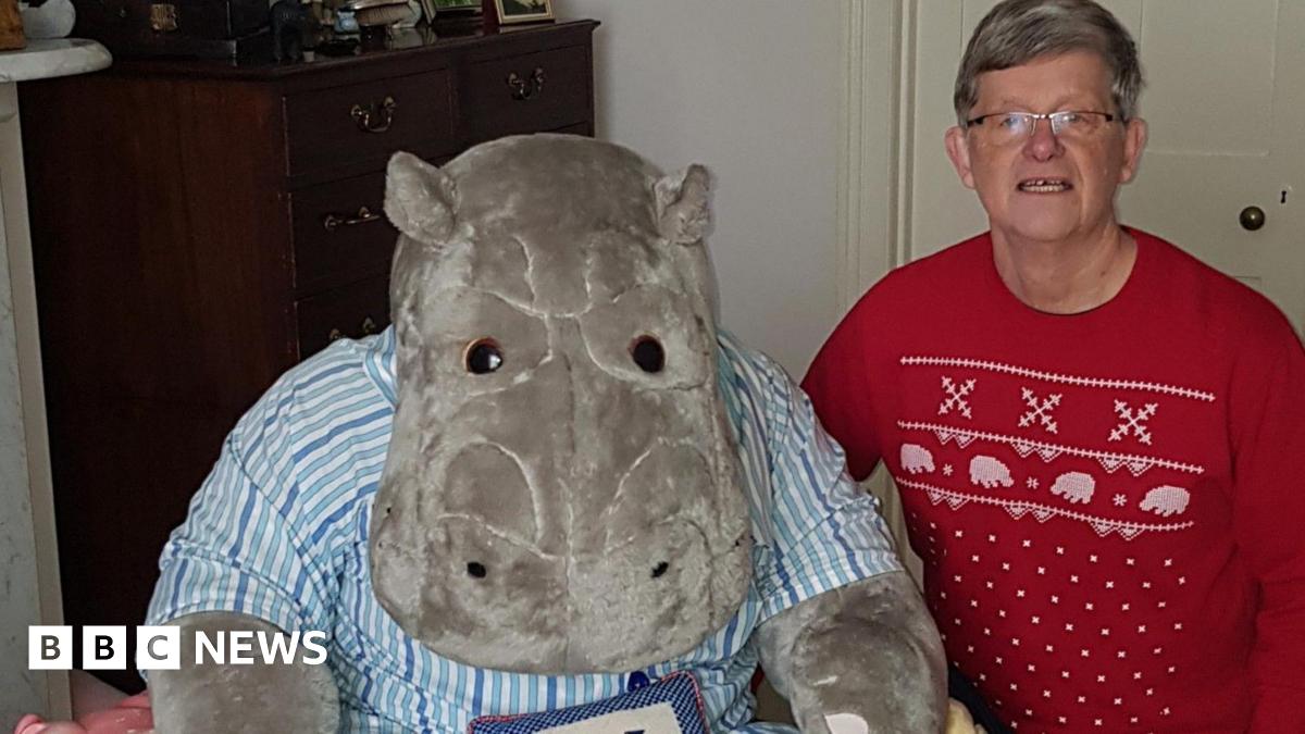 Alnwick collector sells off hippo-related toys and items - BBC News