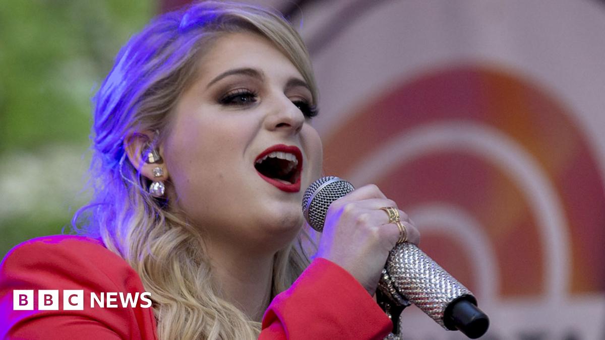 Meghan Trainor cancels tour after vocal problems BBC News(01)