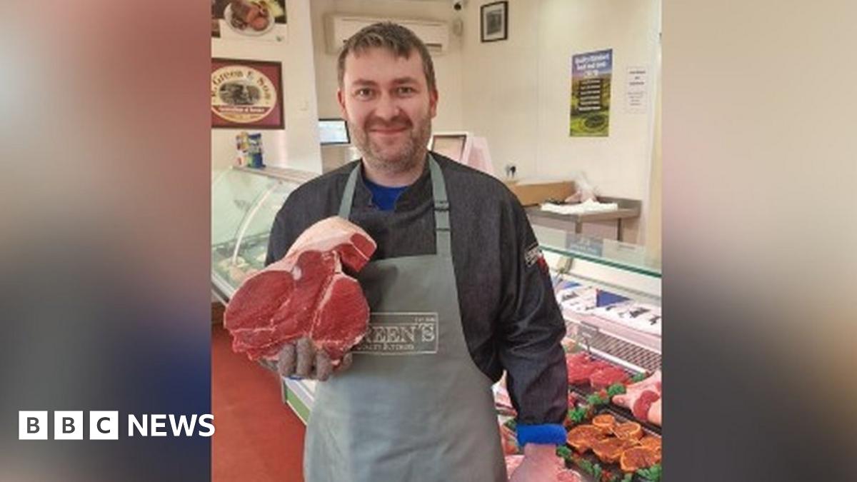 Longframlington butcher gives apprenticeship to Ukrainian - BBC News
