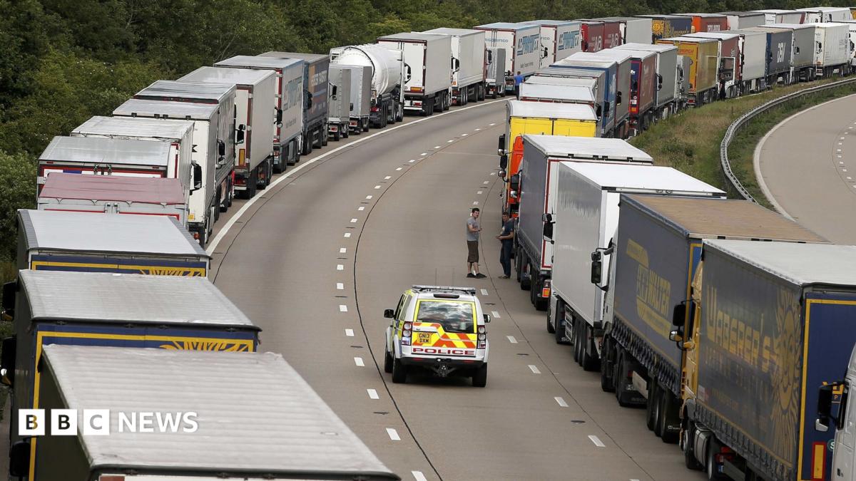 Operation Stack lorry park plans revealed - BBC News