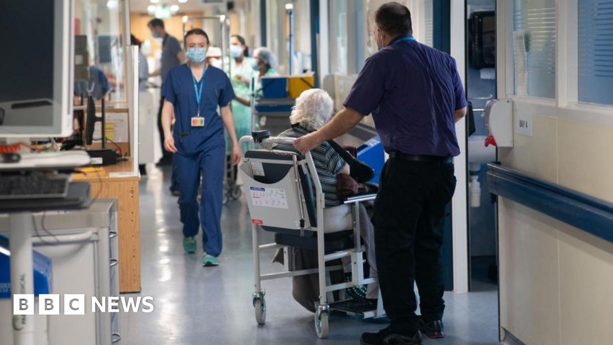 A hospital ward in 2023