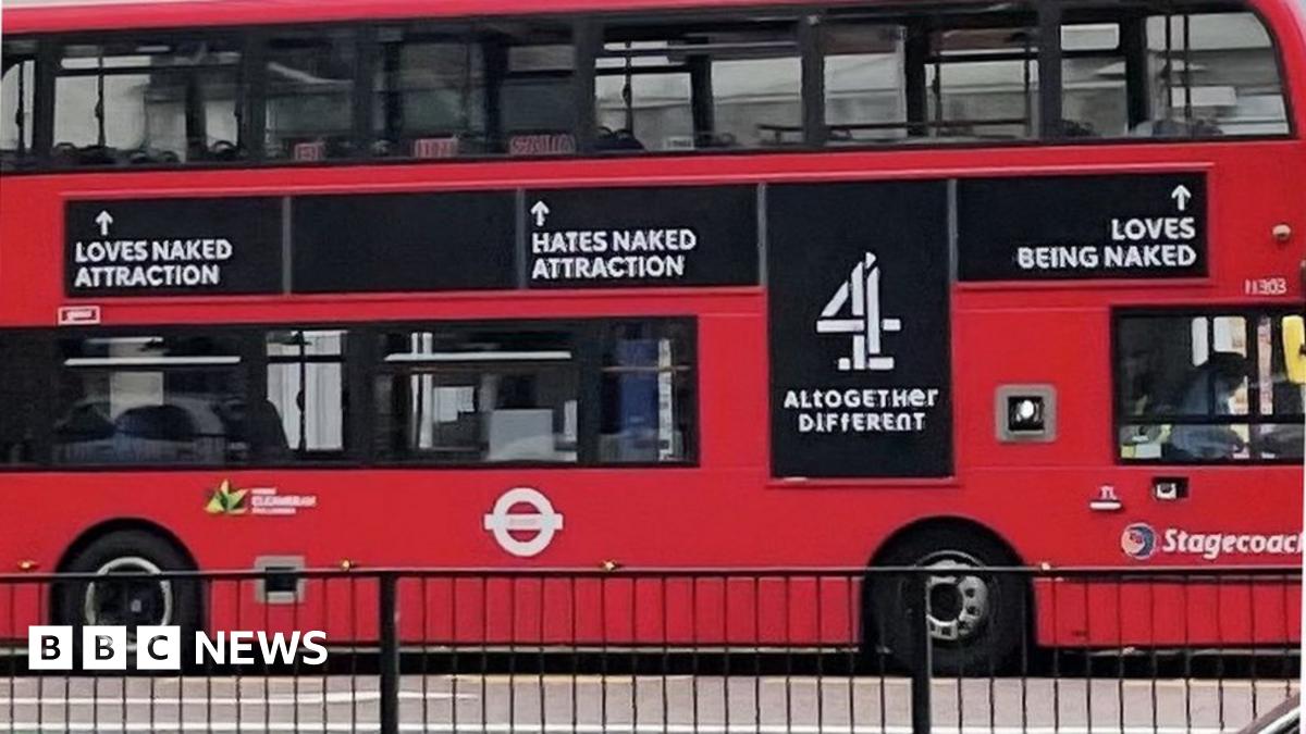 Naked Attraction London bus ads to be removed - BBC News