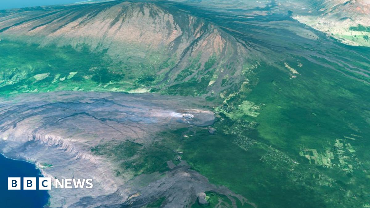 US man survives 70ft fall into Hawaii's Kīlauea volcano BBC News