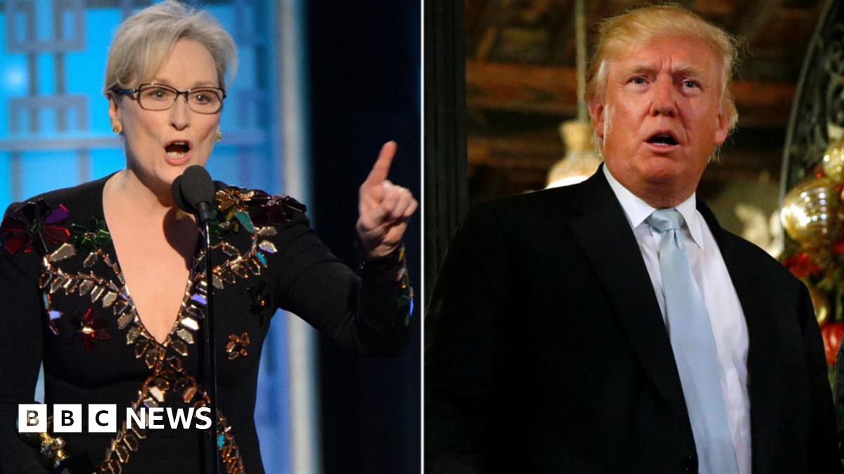 Donald Trump calls Meryl Streep 'overrated' after Golden Globes speech