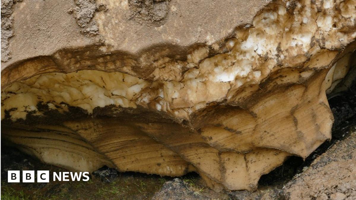 Summer avalanche debris incredible, says snow expert - BBC News