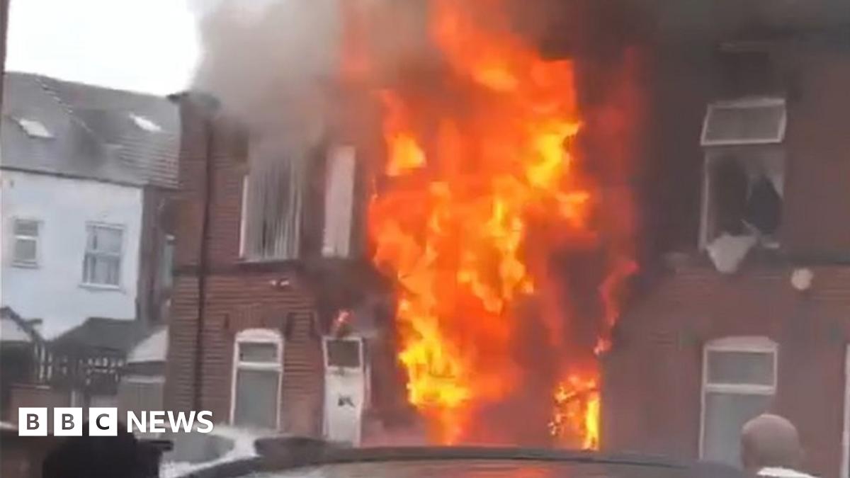 Bury explosion Evacuation after woman hurt in blast at house BBC News