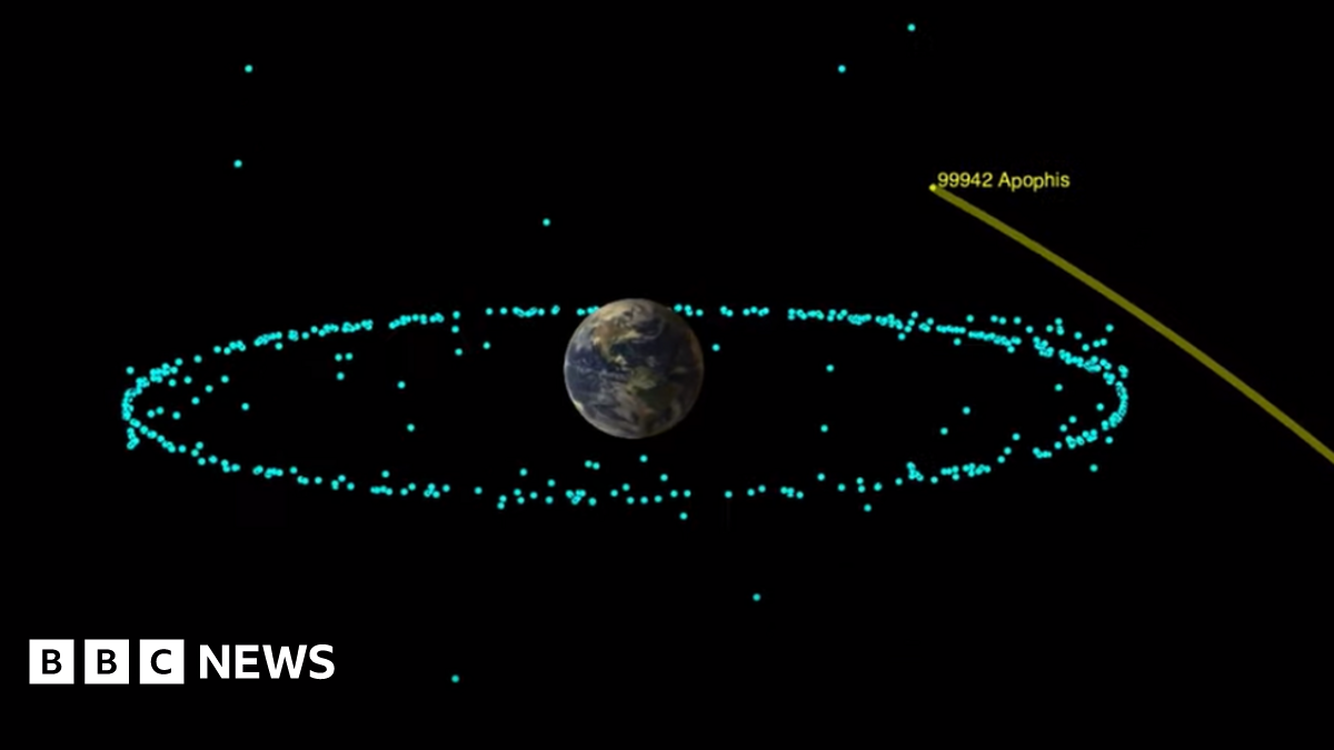 Apophis asteroid will not hit Earth for 100 years, Nasa says - BBC News