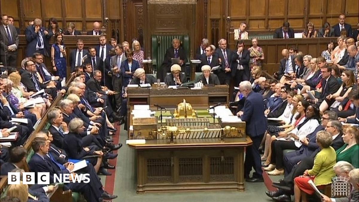 Prime Minister's Questions: Corbyn attacks grammar school plan - BBC News