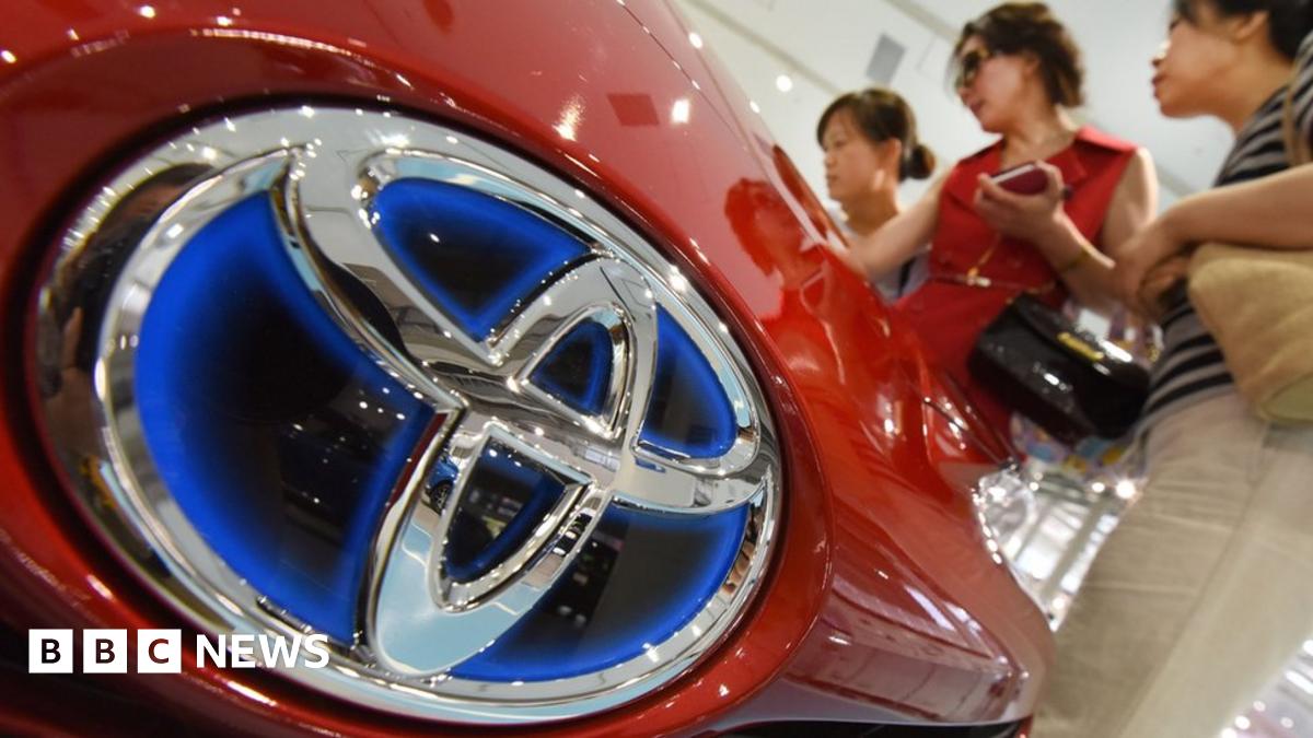 Toyota marks 25th anniversary at Deeside - BBC News