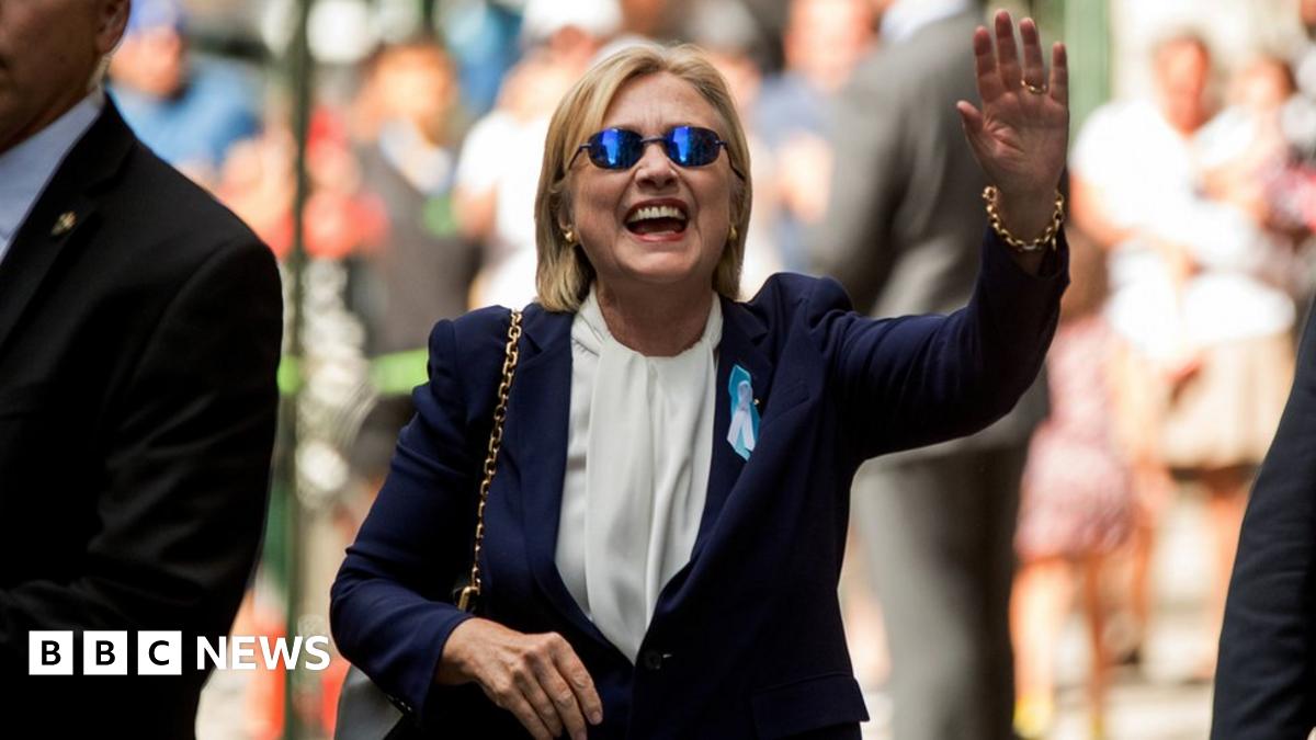 Hillary Clinton 'healthy and fit', says doctor BBC News