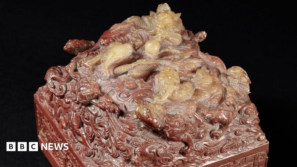 Chinese imperial seal sold for record $22m at auction - BBC News