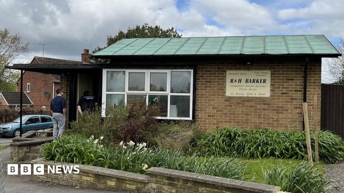 Funeral directors R&H Barker investigated by police - BBC News