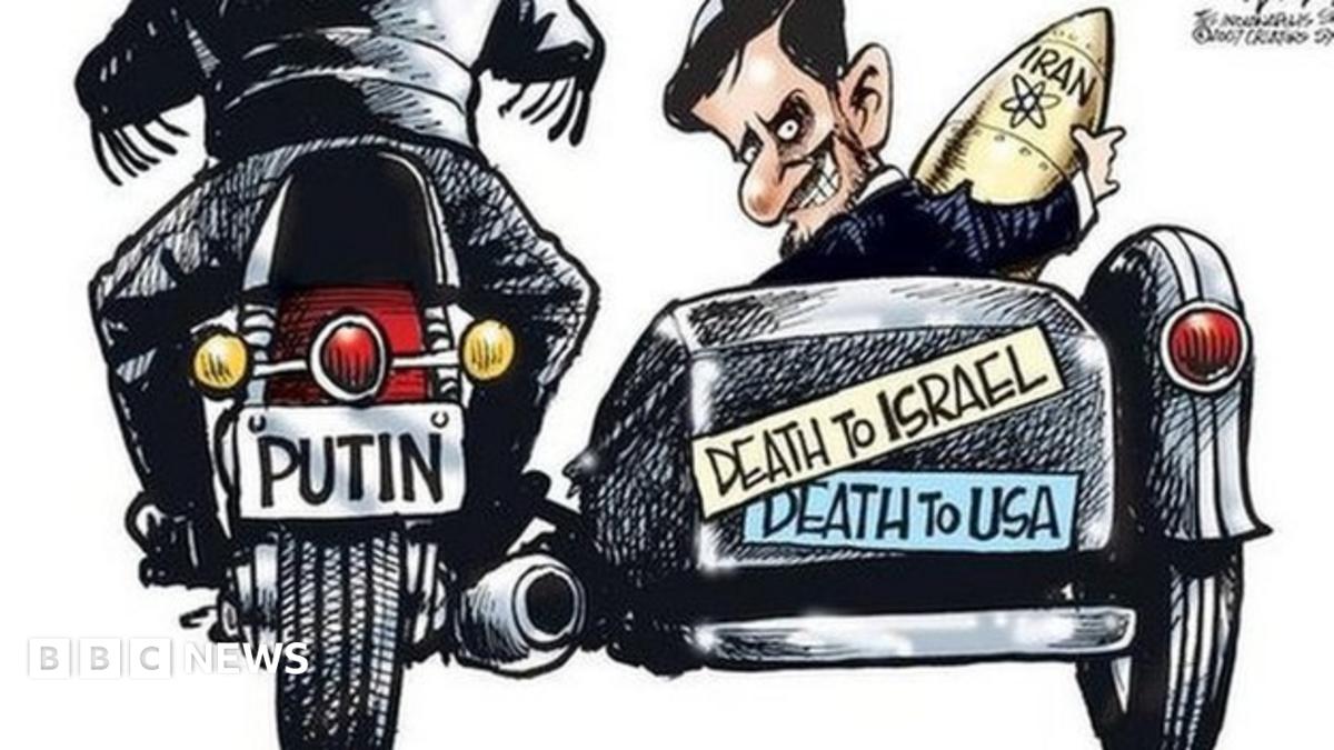 iran-us-relations-nine-cartoons-tell-the-story-bbc-news