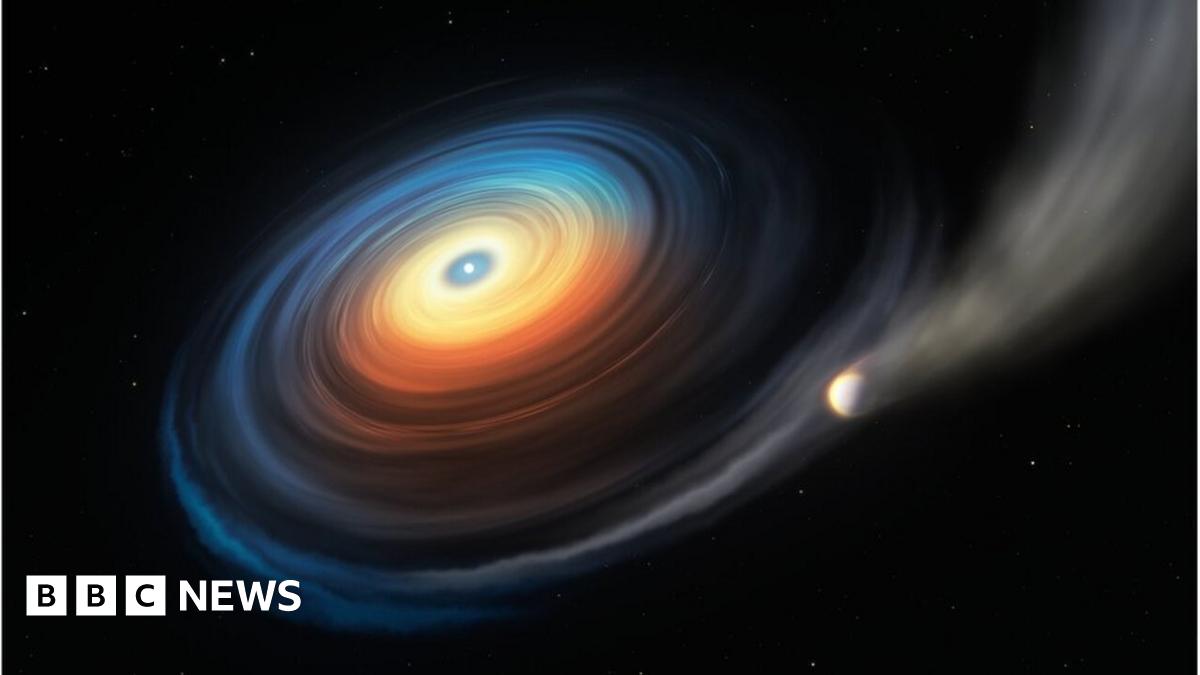 Distant star's vision of our Sun's future 'death'