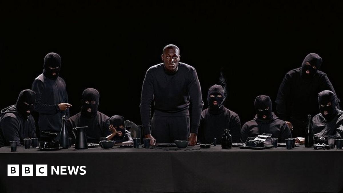 Stormzy's album cover looks like a famous painting of Jesus Christ