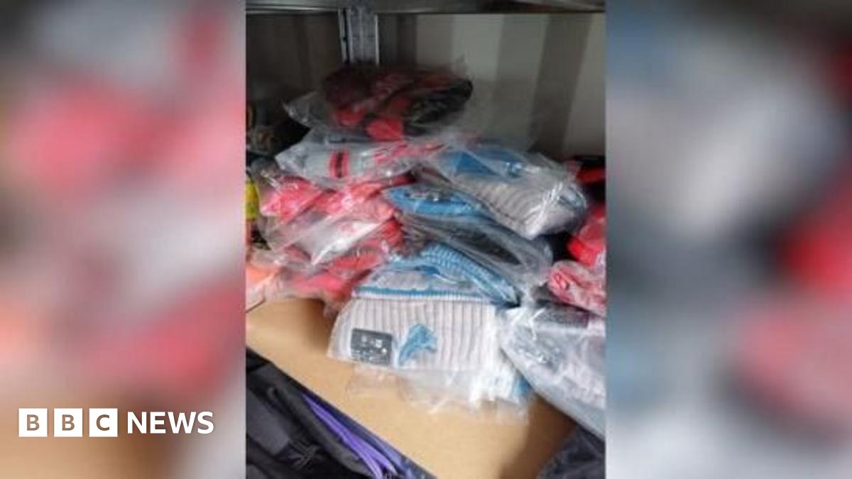 Hundreds of suspected fake NFL hats seized in Gloucestershire