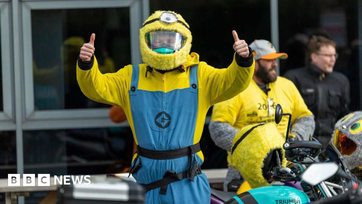 bbc.co.uk - Alex Moss - Huge bike turnout for Sheffield Children's Hospital Easter charity ride
