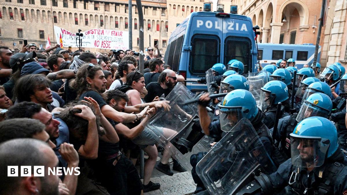 Protests in Italy after Moroccan-born man dies while being restrained by police