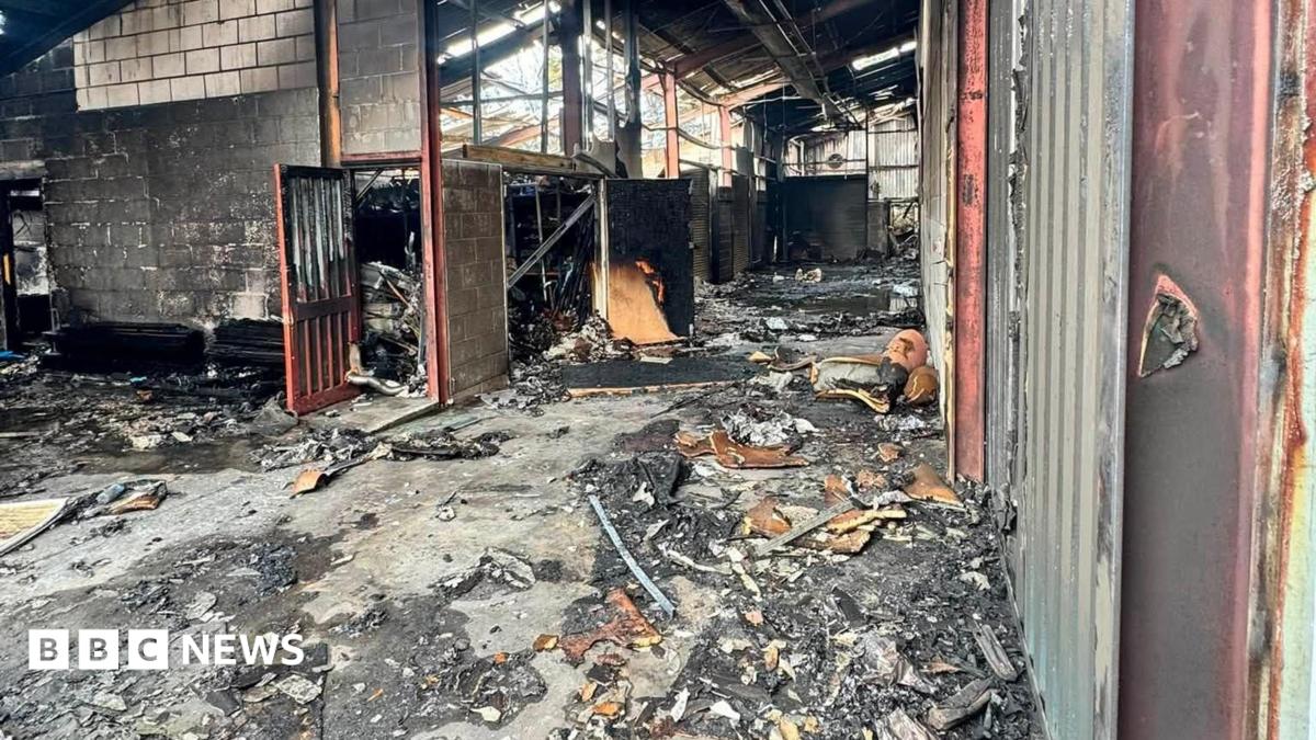bbc.co.uk - Weston-super-Mare: Teen arrested after fire destroyed businesses