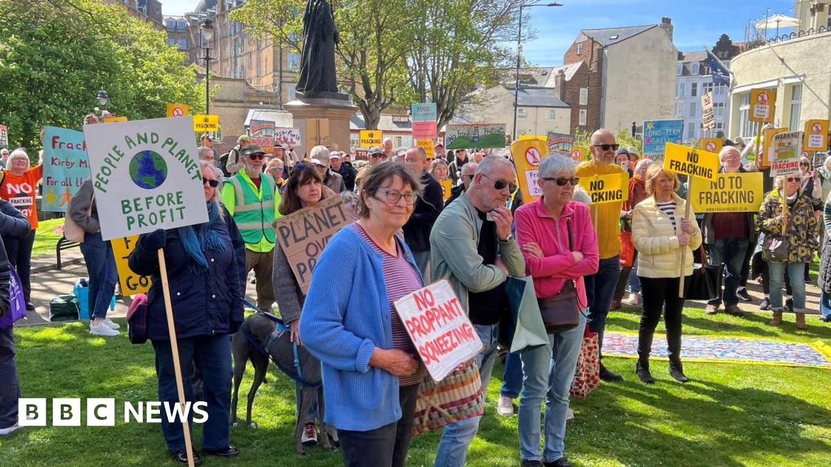 bbc.co.uk - Emily Johnson - Burniston gas rig plan formally rejected by council