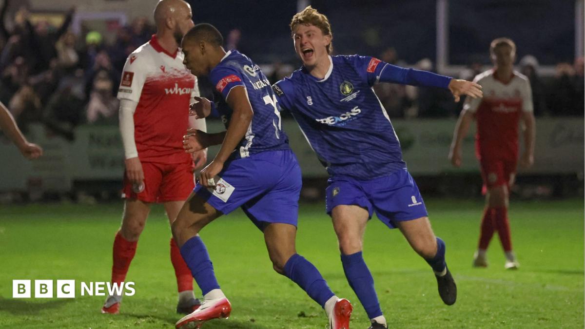 Tale of two pitches as dry weather hits non-league football clubs