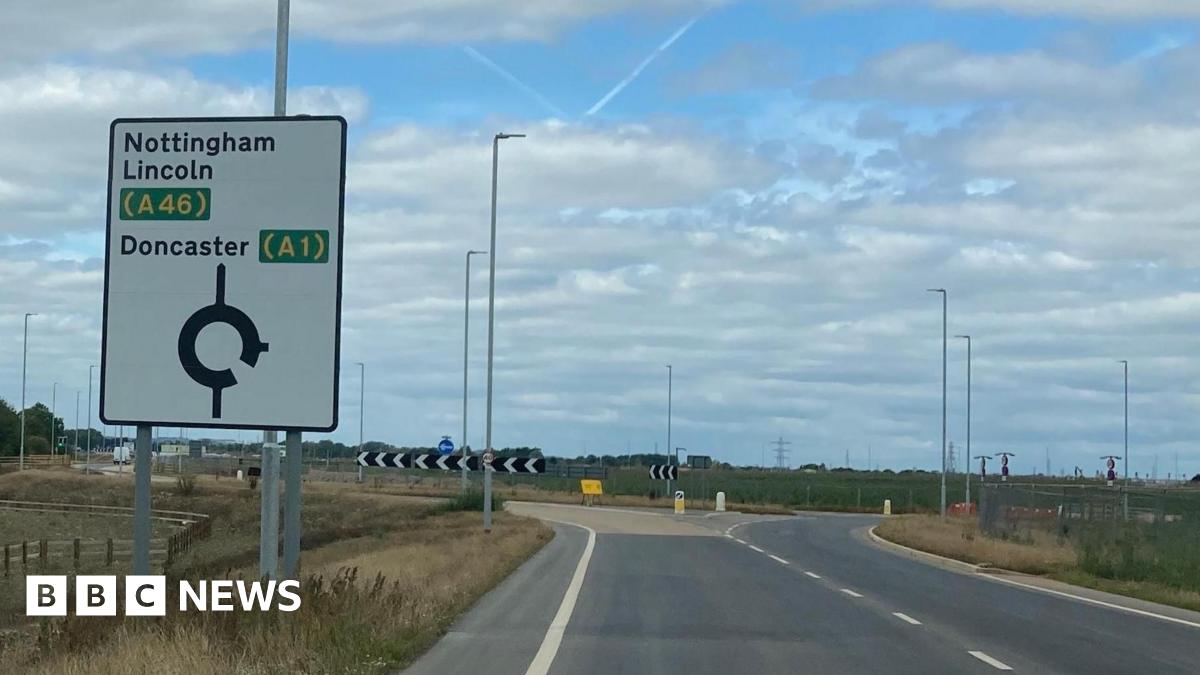 New £100m A1 to A46 link road near Newark opens   www.bbc.co.uk