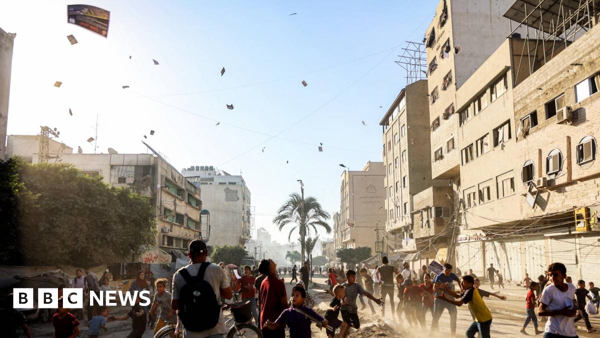 Israeli military orders 'all residents' of Gaza City to evacuate immediately - latest thumbnail
