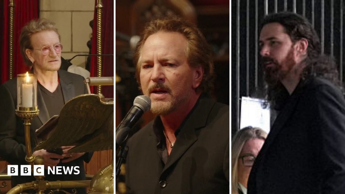 Bono, Eddie Vedder and Hozier among mourners at Glen Hansard's funeral