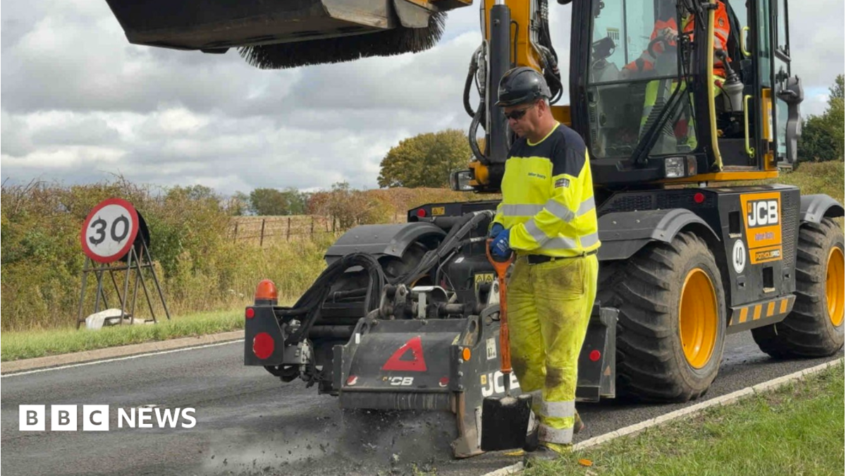 bbc.co.uk - Dan Martin - Pothole machine 'not economical', Leicestershire council says
