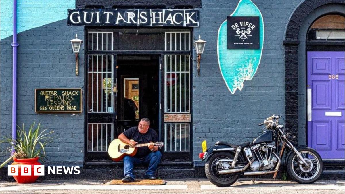 Sheffield: ‘I’d be dead if I hadn’t opened my guitar shop’