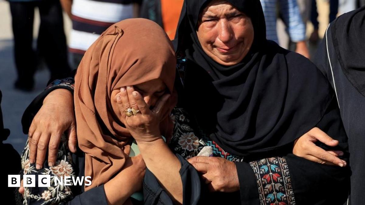 Doctor describes 'total carnage' as 27 reported killed by Israeli fire at Gaza aid centre