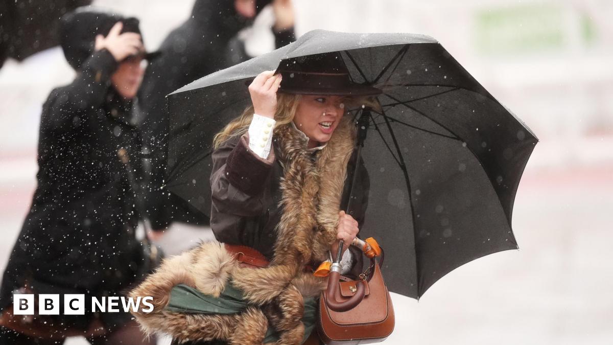
                            Weather warnings in force as Storm Claudia brings heavy rain to UK