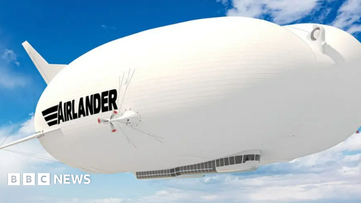 Work starts on Doncaster factory site for Airlander 10 airships - BBC News