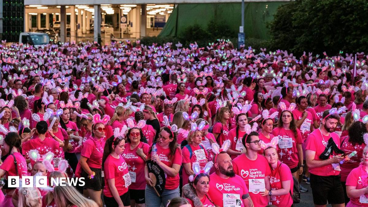 bbc.co.uk - Isaac Ashe - Thousands in tutus raise almost &pound;400,000 for Ashgate Hospice