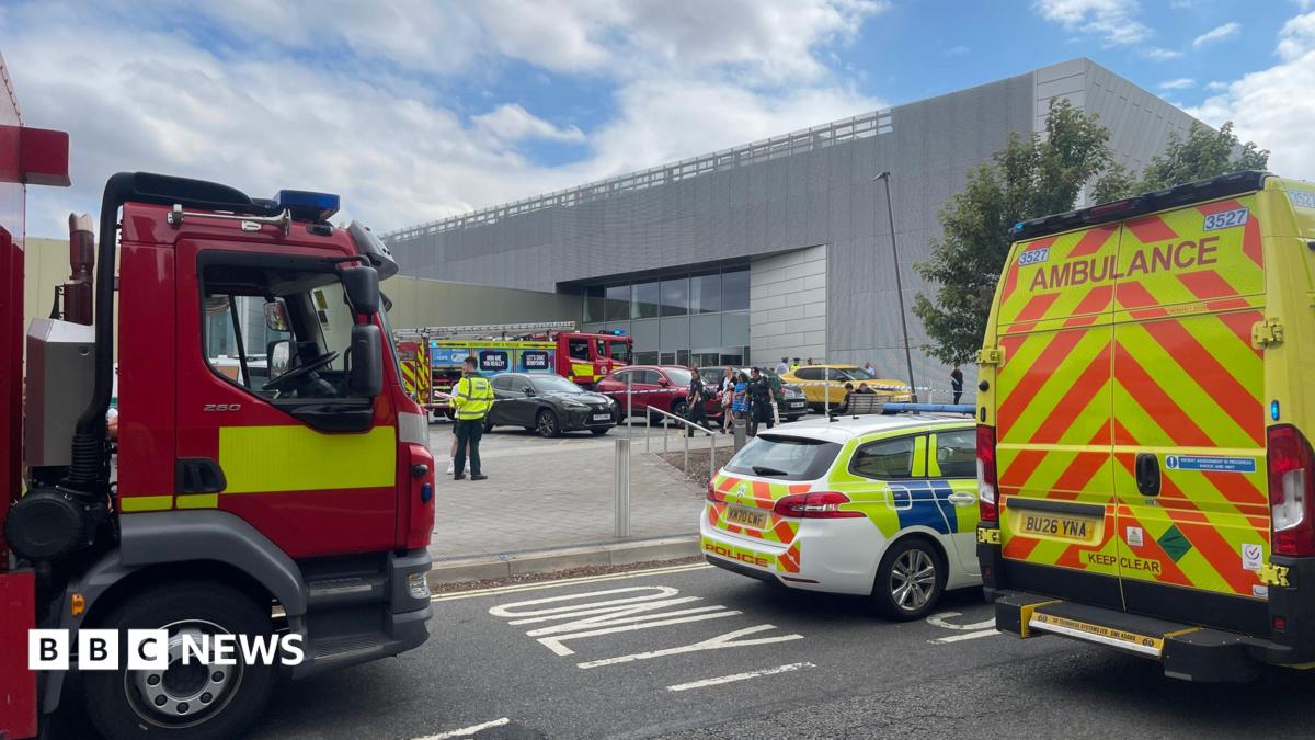 Several hurt in 'chemical spill' at Moorways leisure centre