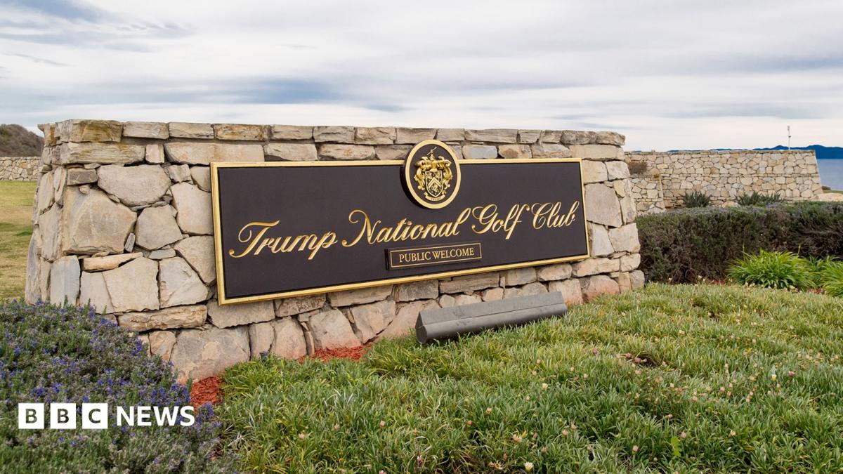 Armed man arrested near Trump's golf course ahead of president's visit