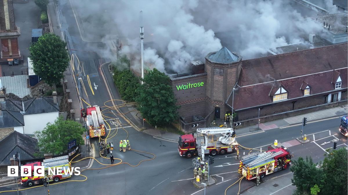 sussex supermarket fire