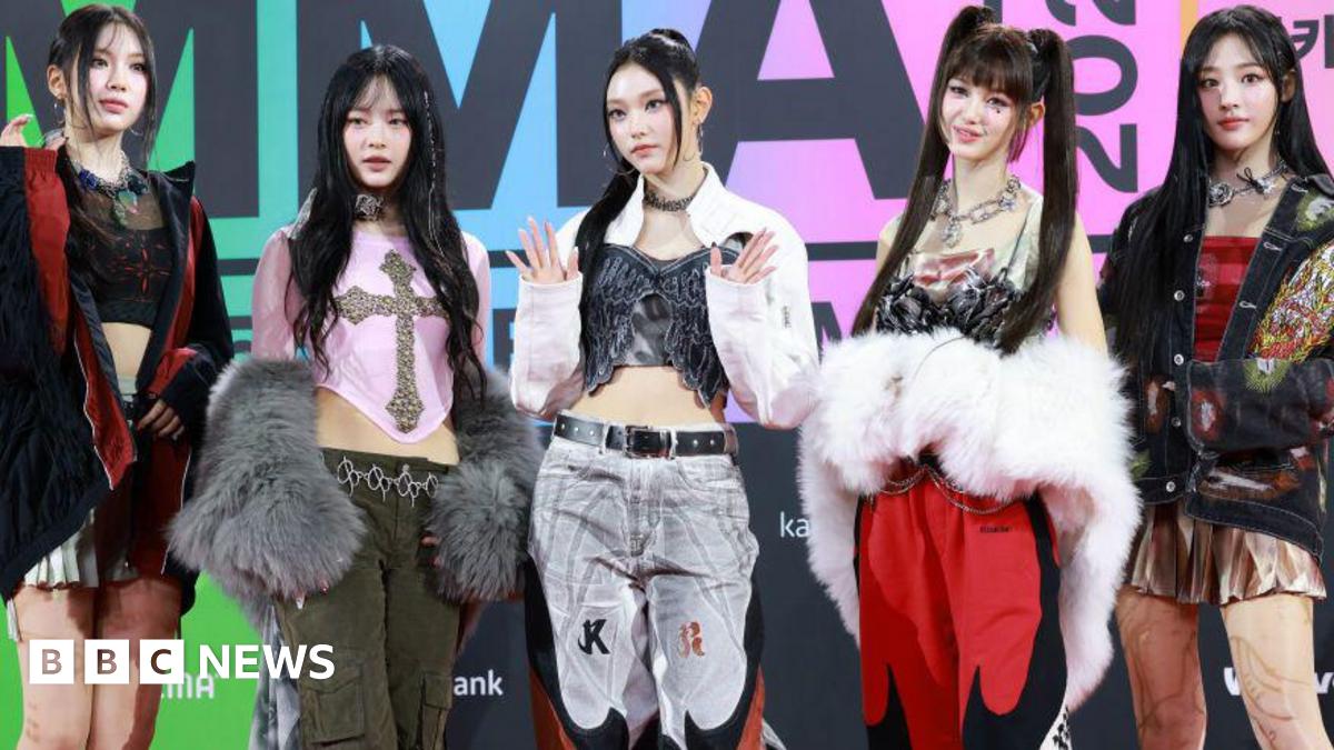 NewJeans: The controversy shaking the K-pop world - BBC News