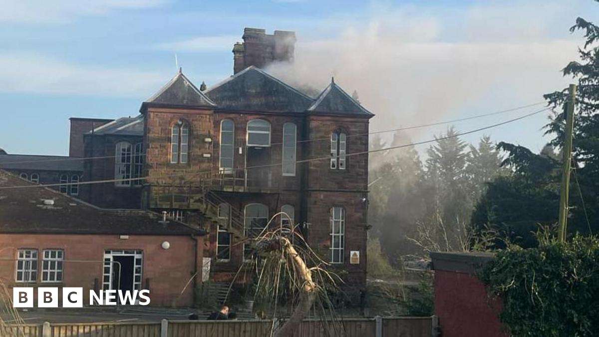 fire-at-former-nith-bank-hospital-in-dumfries-was-deliberate-bbc-news