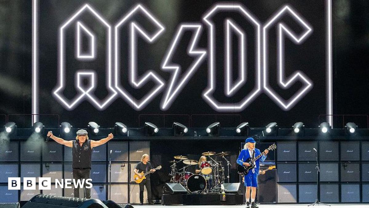 AC/DC's Murrayfield fireworks 'broke permitted noise levels' - BBC News