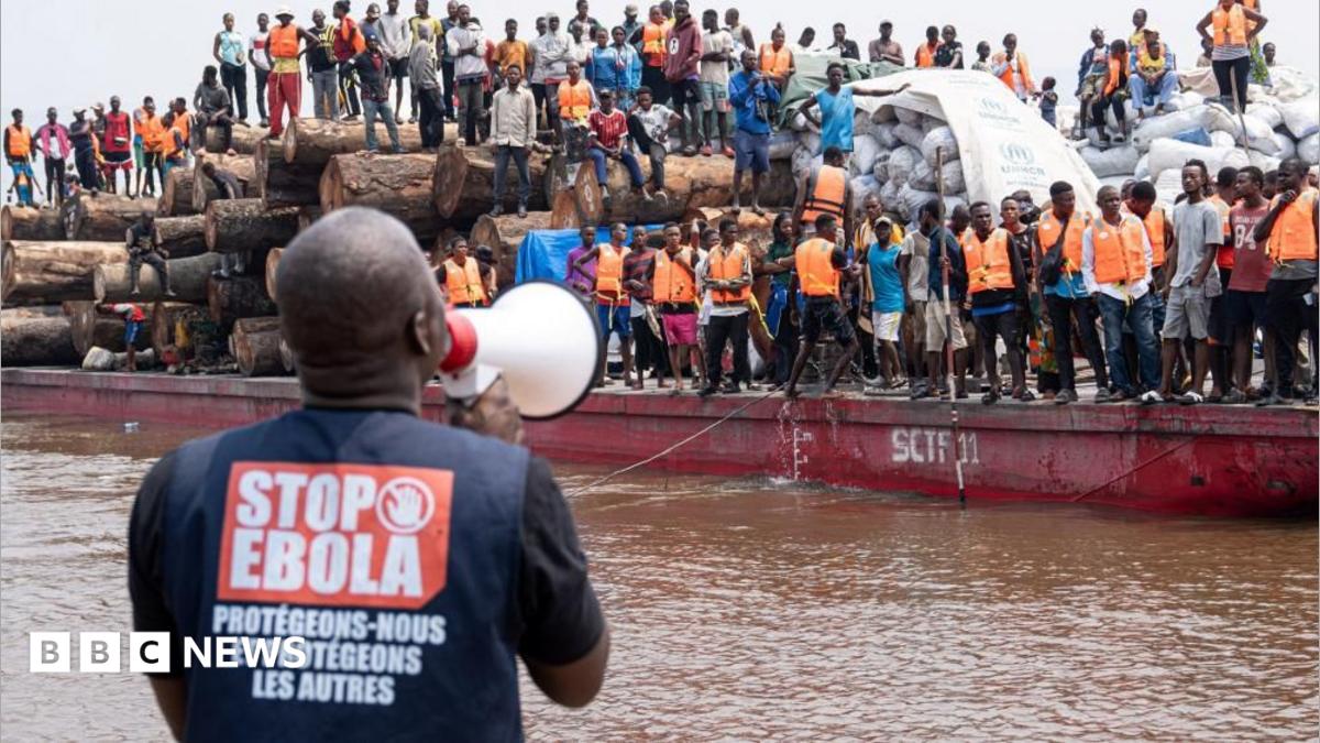 DR Congo river boat under quarantine for Ebola after five deaths