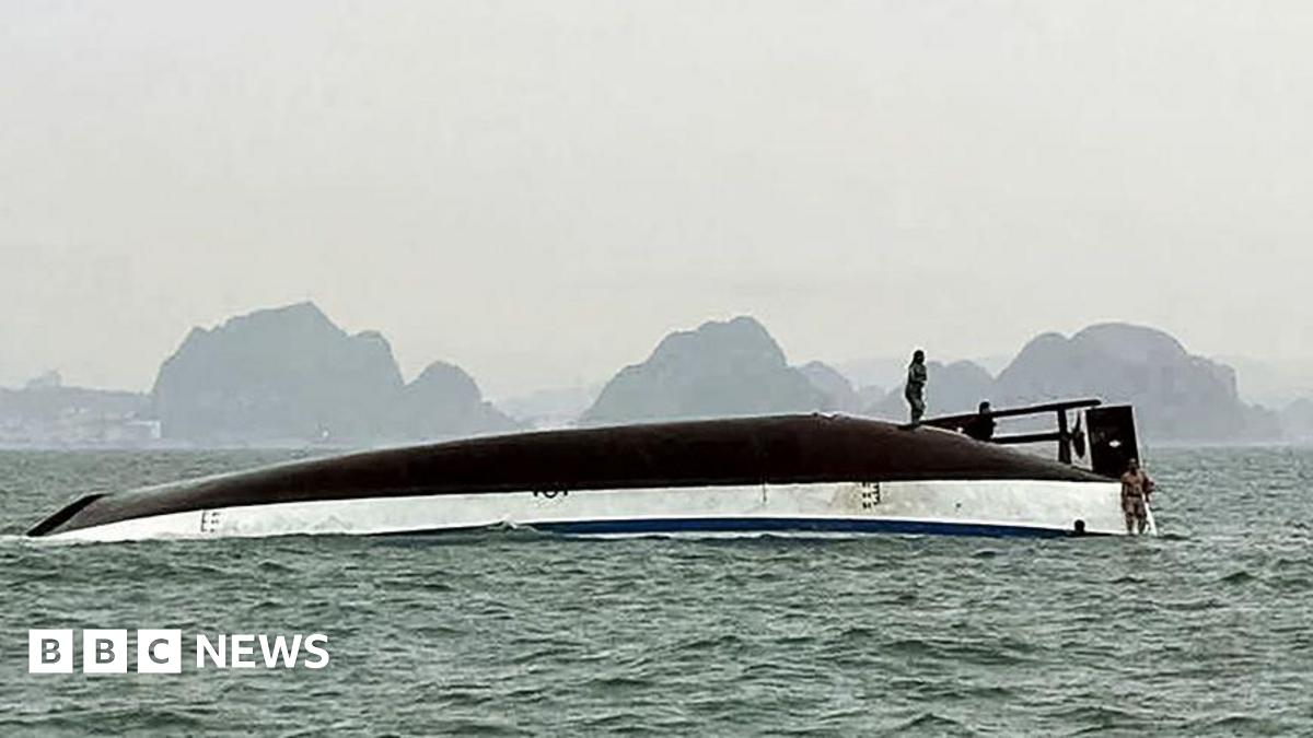 Dozens dead after tourist boat capsizes in Vietnam
