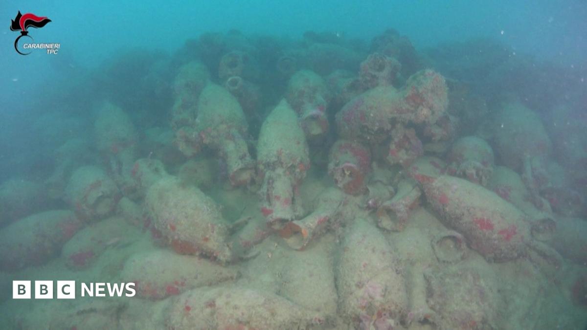 Ancient Roman shipwreck discovered off Sicily coast