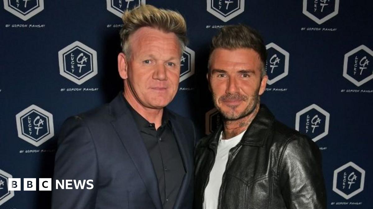 
                            Time will heal Beckham family relationship, says Gordon Ramsay