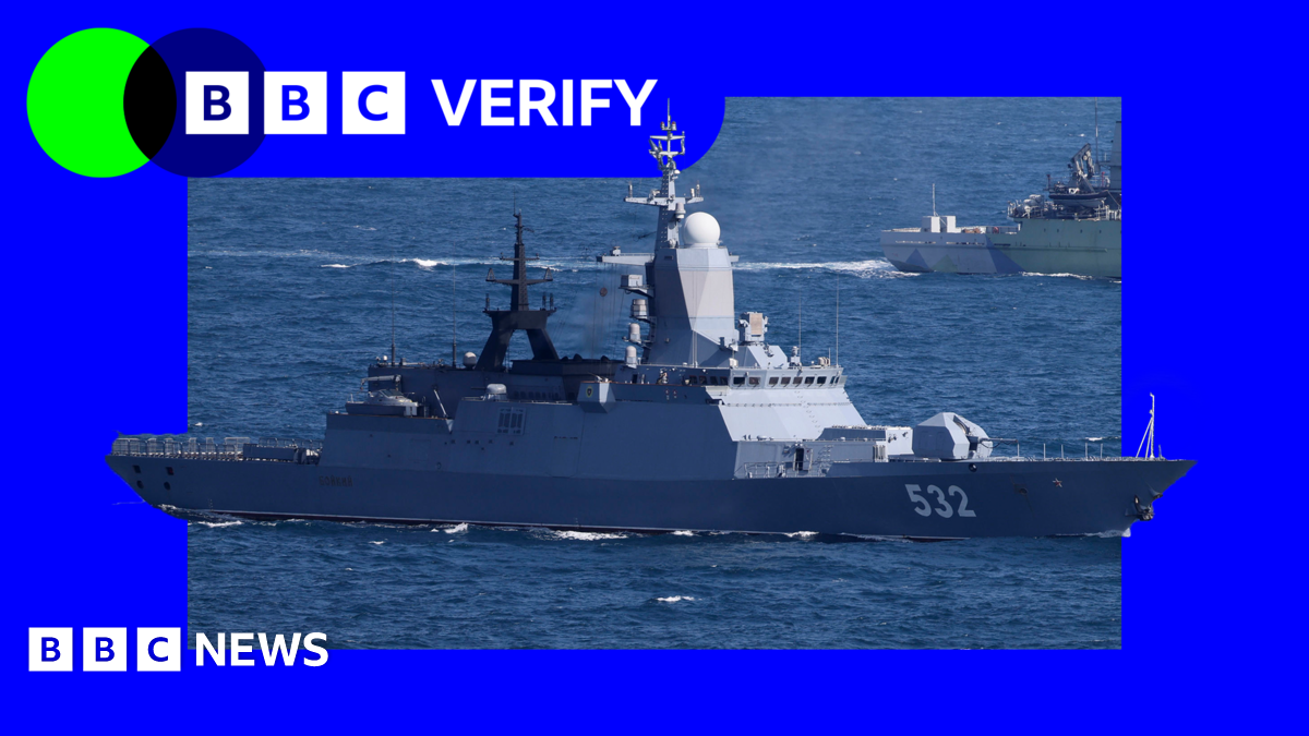 Russian naval ship ‘disguised’ itself while passing through English Channel